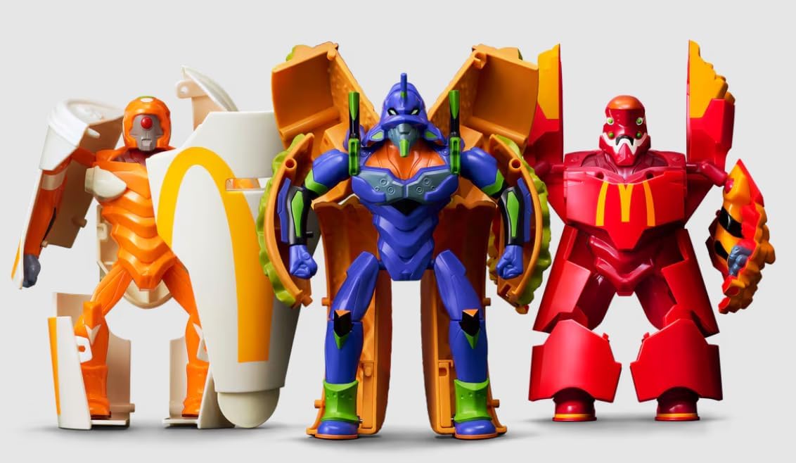 マクドナルド×エヴァ*ンゲリオン バリューセット フィギュア 」全3種
