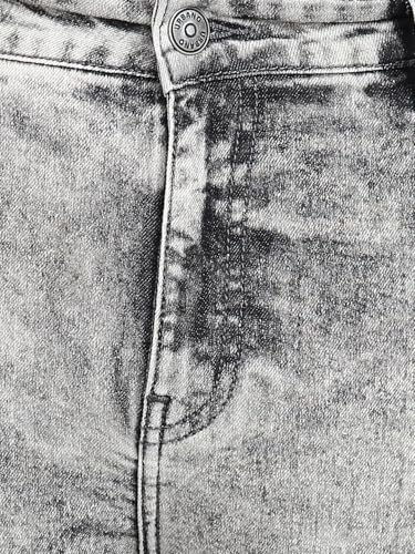 Image of Urbano Plus Men's Regular Fit Washed Jeans Stretchable