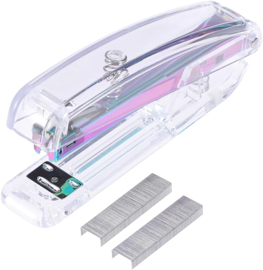 1 Box Gift Office Stapler Classic Modern Desktop Stapling Machine