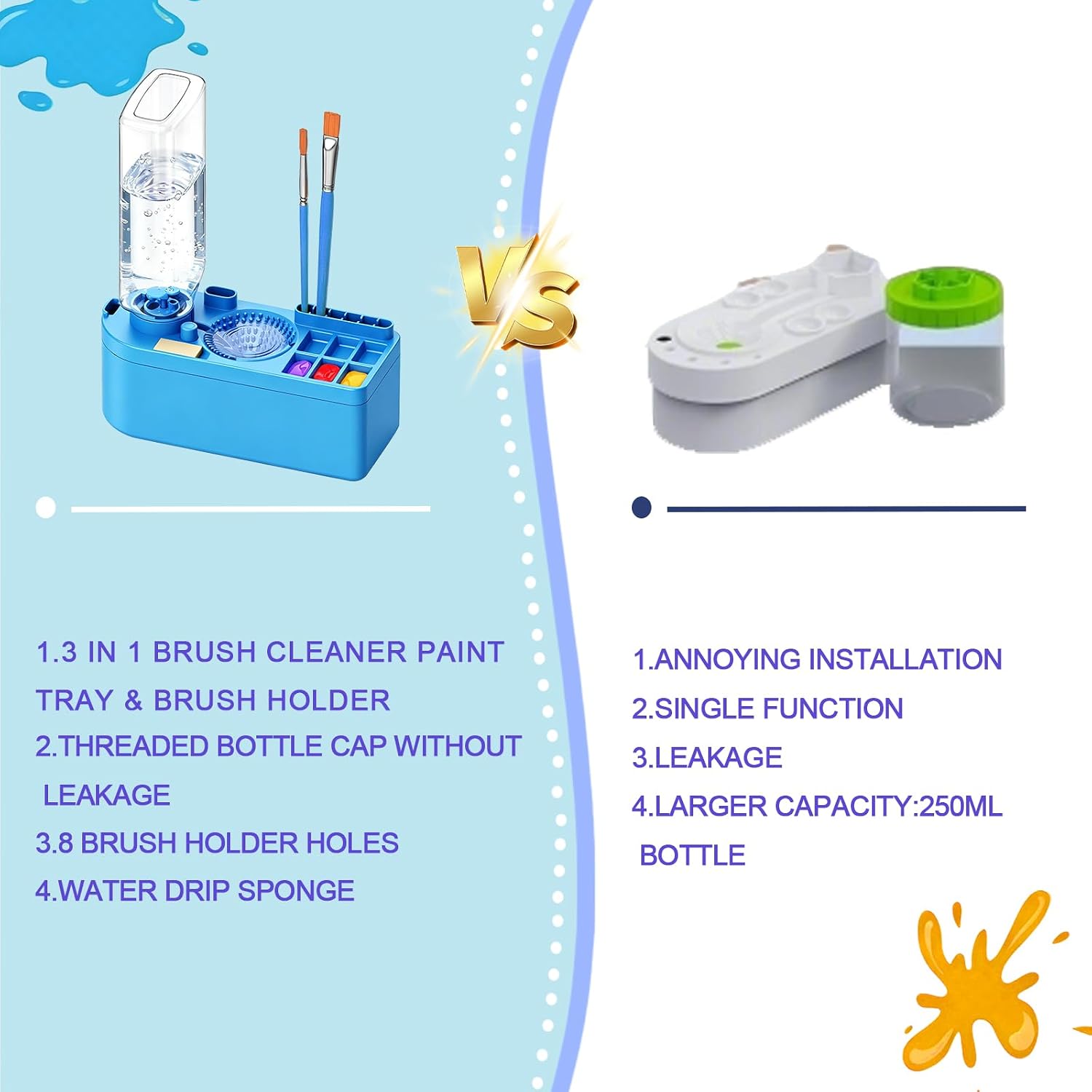 2026 New Paint Rinser Brush Cleaner Art Rinse Washing My Brush