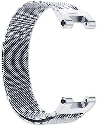 Miniatura 10 de MGTCAR Pulsera de acero inoxidable para Amazfit TREX Pro Correa de repuesto Smartwatch Sports Banda de silicona