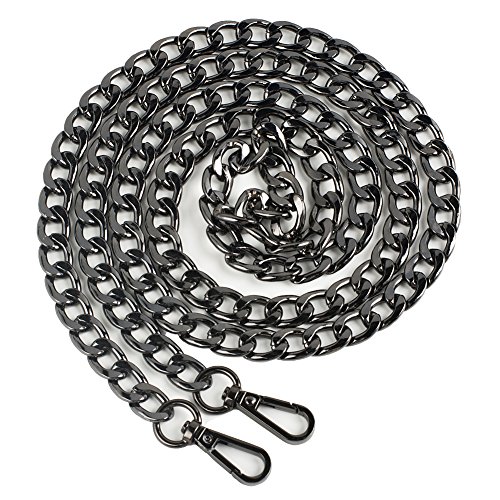 Symuitrc 12MM Width Purse Chain Strap Replacement Length 51