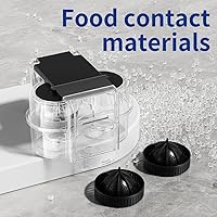 Vista 9 de Electric Orange Juicer, Hand-Free Citrus Juicer Squeezer with 2 Cones, Automatic Juice Squeezer for Lemon, Lime, Grapefruit, Pomegranate, Easy to