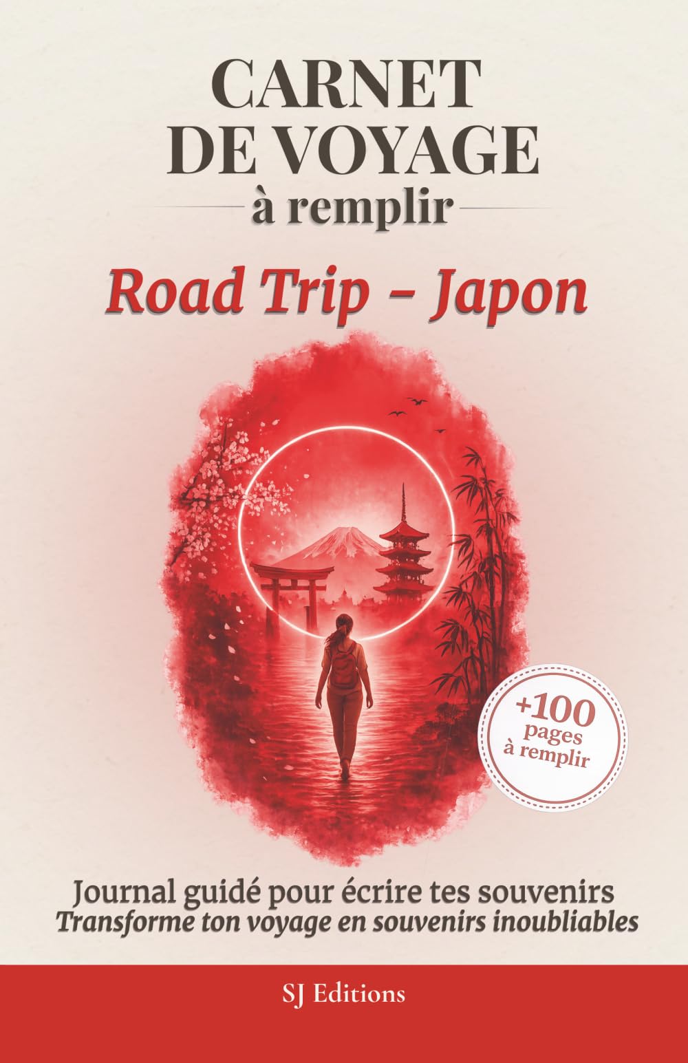 Carnet de Voyage à Remplir - Road Trip - Japon: Le journal guidé pour écrire tes souvenirs, tes rencontres et les moments qui marquent ton voyage