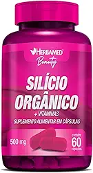 Silício Orgânico + Vitaminas - 60 Cápsulas - Herbamed, Herbamed