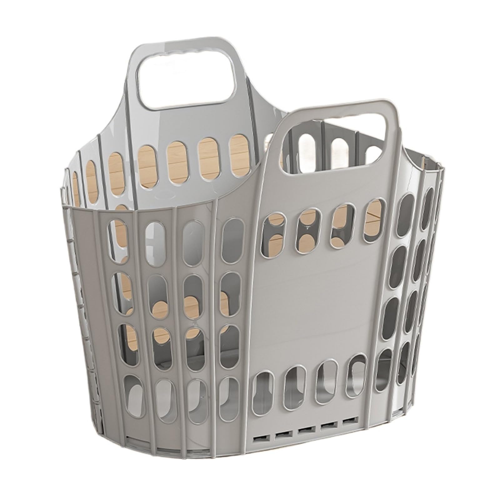 Foldable Laundry Basket With Large Capacity Storage Bathroom Organizer For Home For Bedroom(Color2)