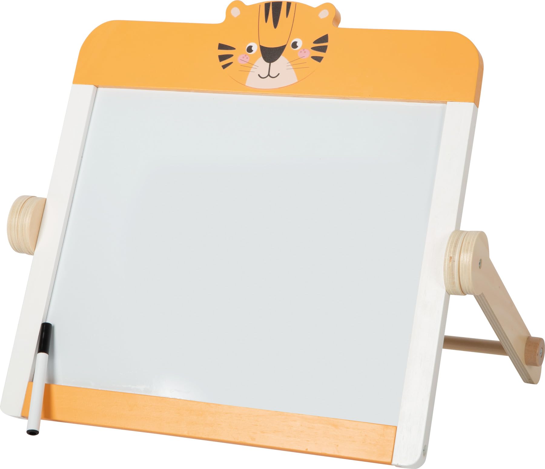 small foot Tableau à craies et tableau blanc « Safari », certifié FSC® 100%, à partir de 4 ans, 12736