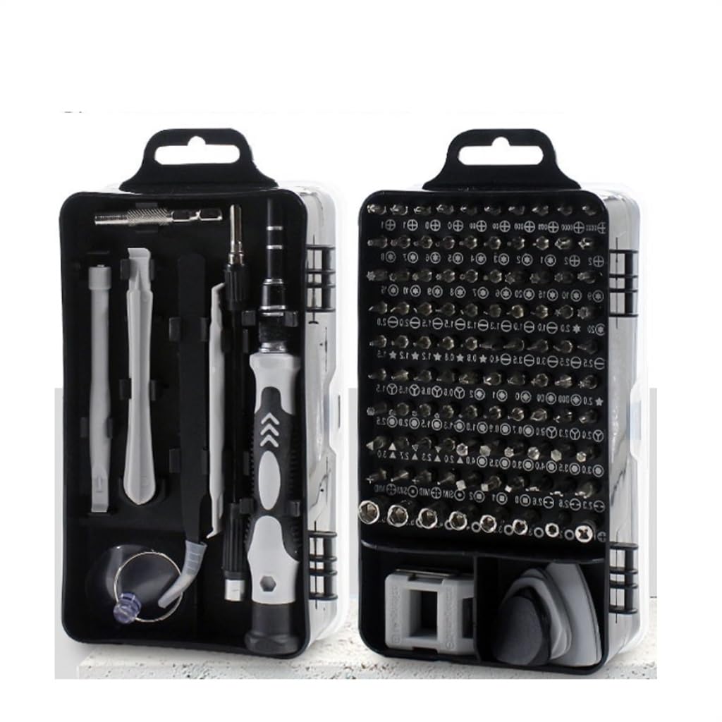 Kit de réparation de téléphone portable ordinateur et tournevis 115 en 1 multifonctionnel