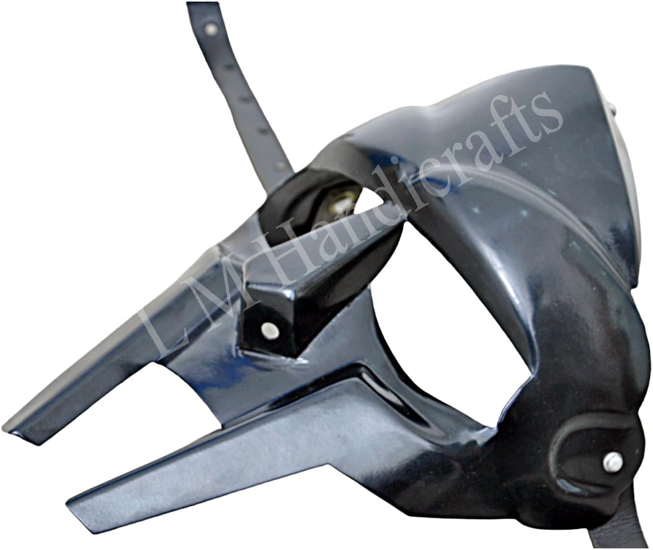 Mf Doom Mask Roman Gladiator Helmet Face Mask MF Doom Medieval Viking MASK Roman Gladiator Black - Image 2