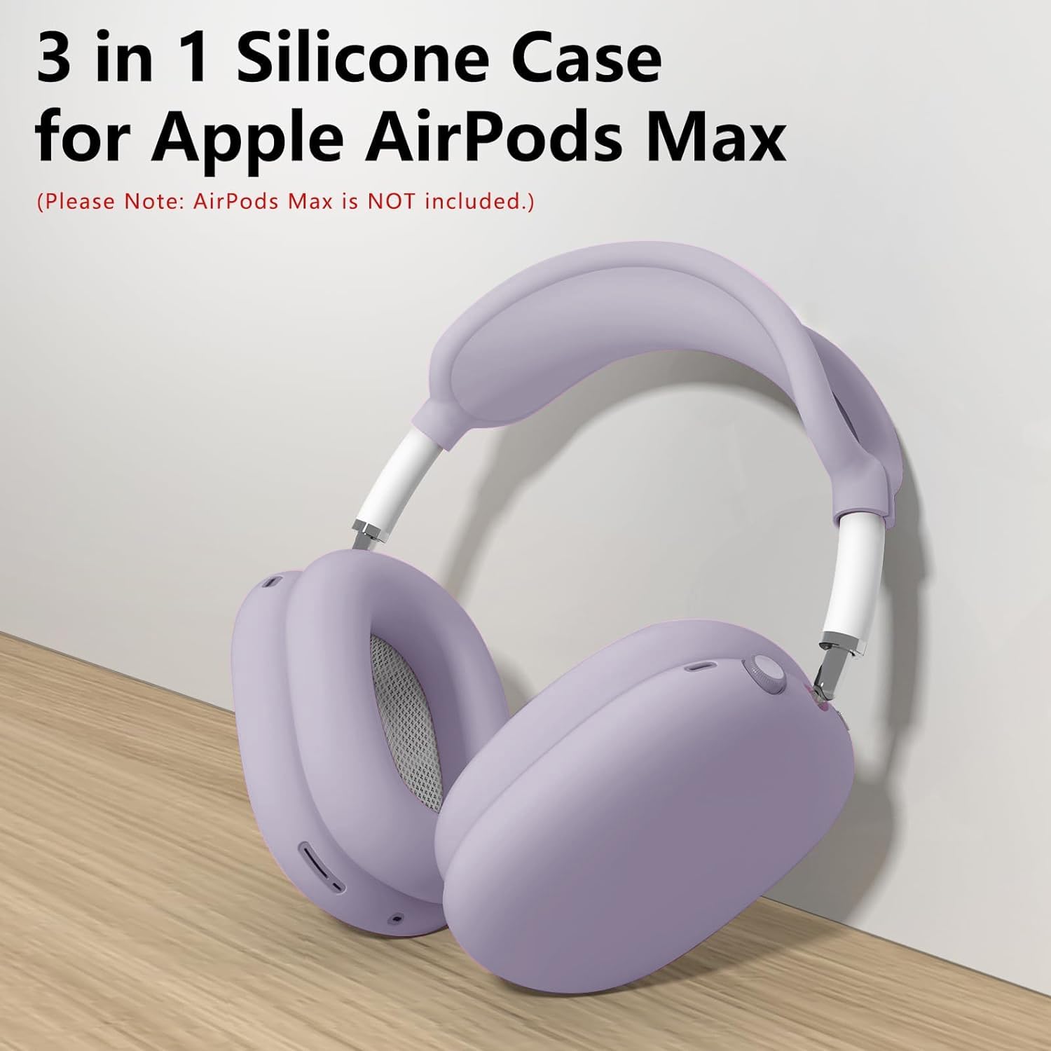 Amazon.com: AirPods Max Silicone Case – Clear Sparkle Protective 