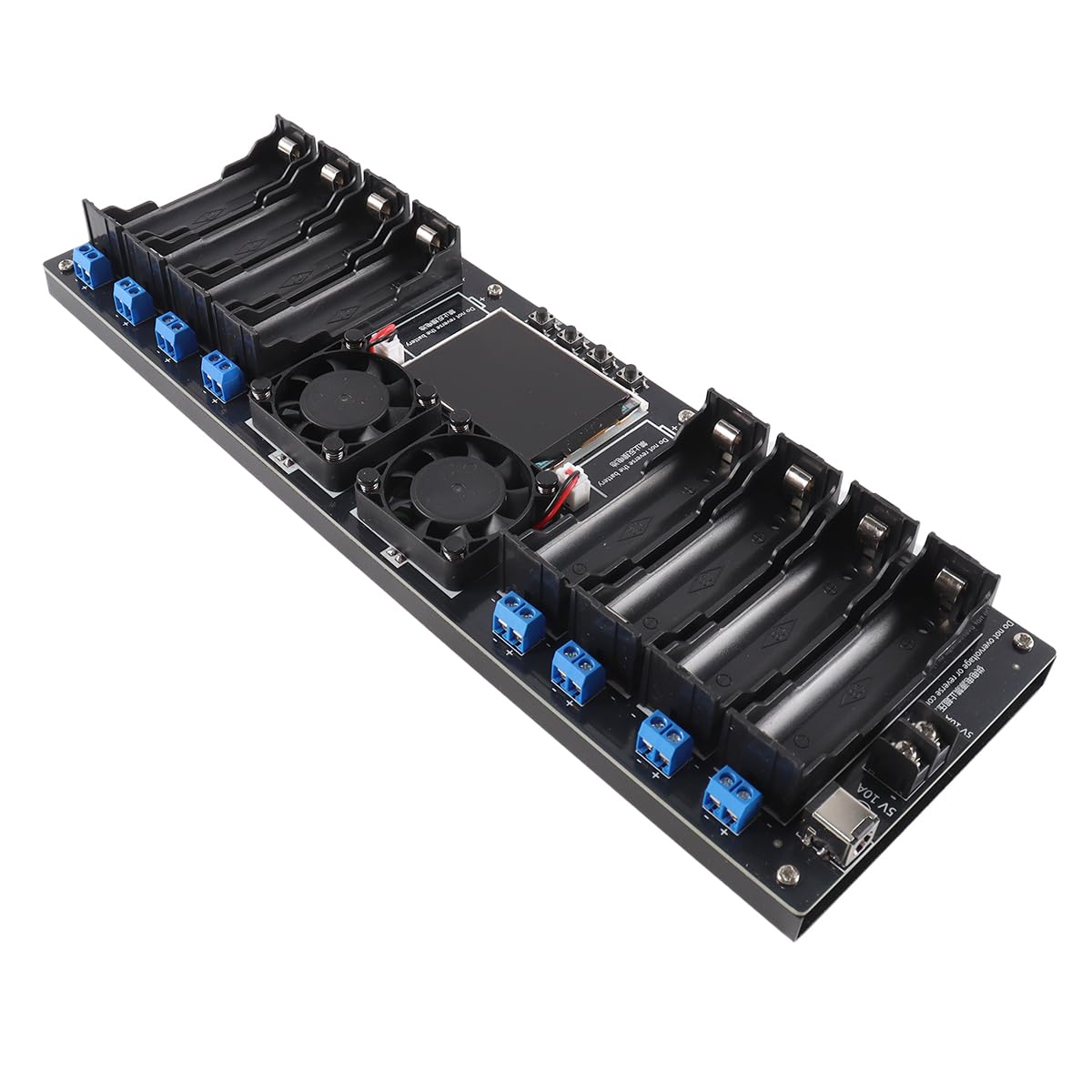 Testeur De Batteries Au Lithium 8 Canaux pour 18650 avec Charge, Décharge Et Capacité Automatiques, Mesure De La Résistance Interne