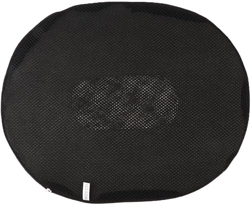 Miniatura 8 de pistro Cojín ortopédico del coxis del coxis del dolor de hemorroides del cojín del asiento del donut - negro