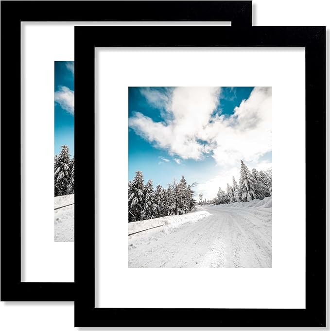 BOANKODU 8x12 Picture Frame Set of 2, Made of High