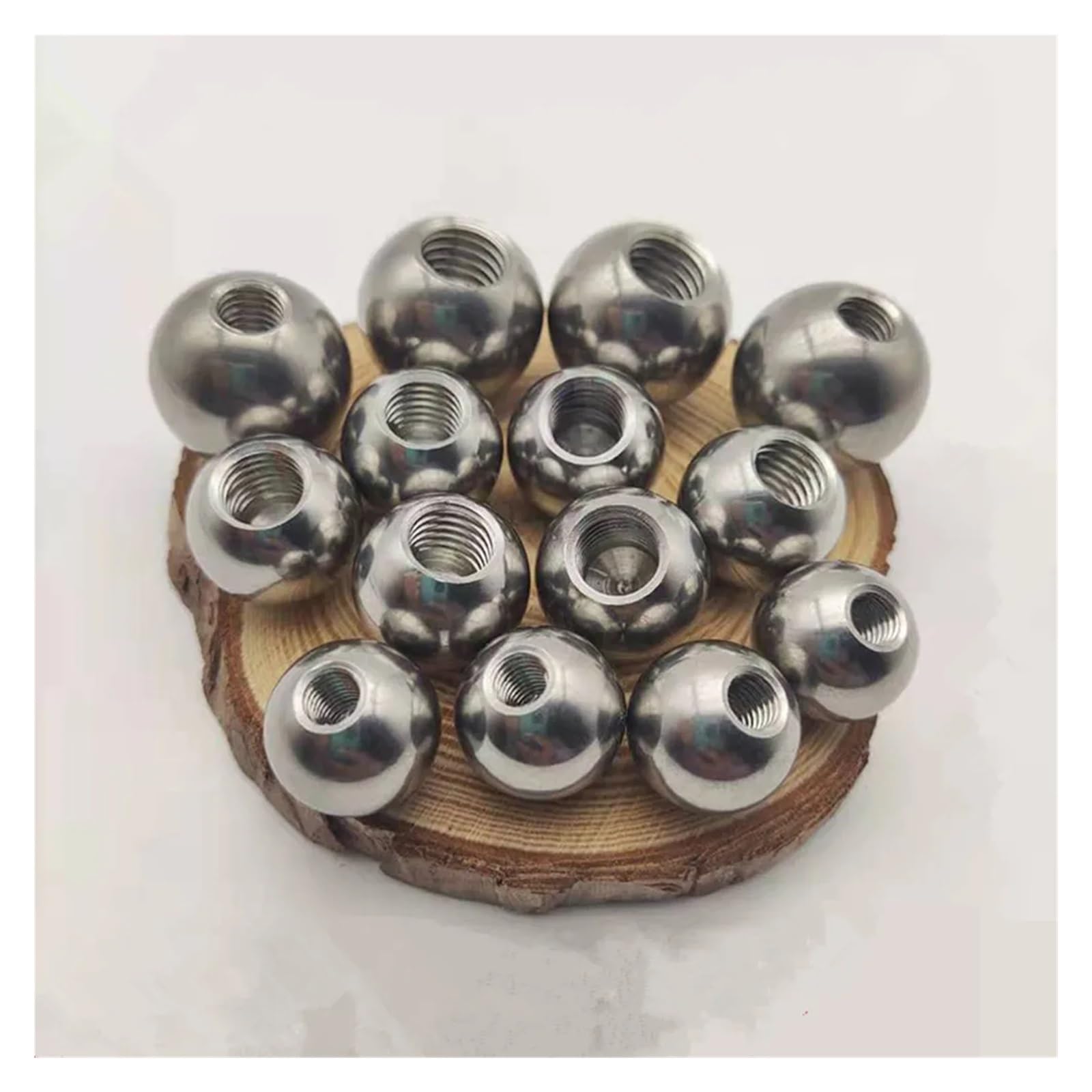Billes de perçage en acier inoxydable Billes de perçage en acier inoxydable, filetage femelle, trou borgne, lisse, 1 pièce, M2 M3 M4 M5 M6 M8 M10 M12(M14,45mm)