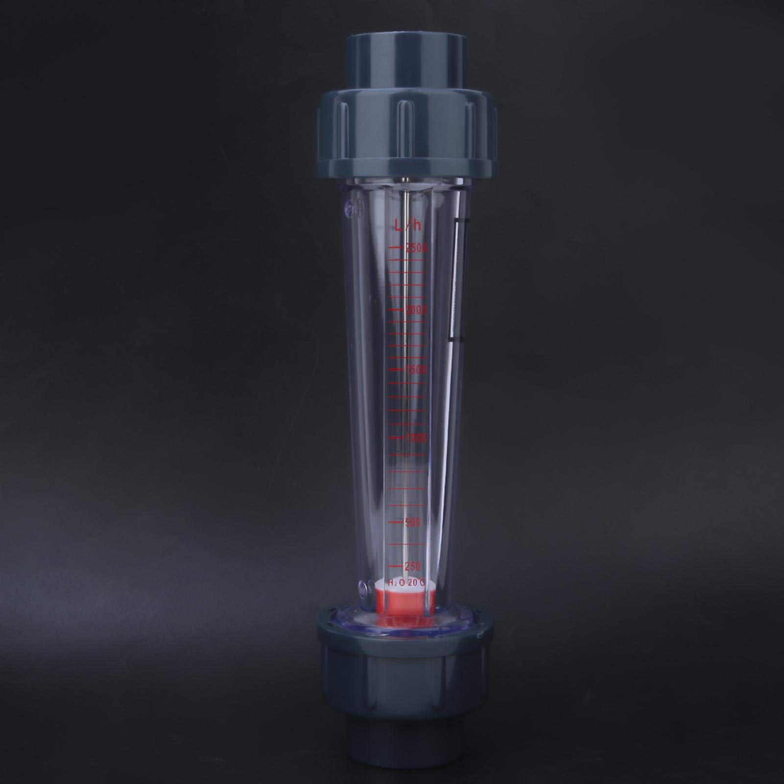Débitmètre, débitmètre liquide, débitmètre liquide LZS-25 (D) 250~2500L/h Jauge de débit liquide en plastique ABS haute précision avec bouche plate en plastique