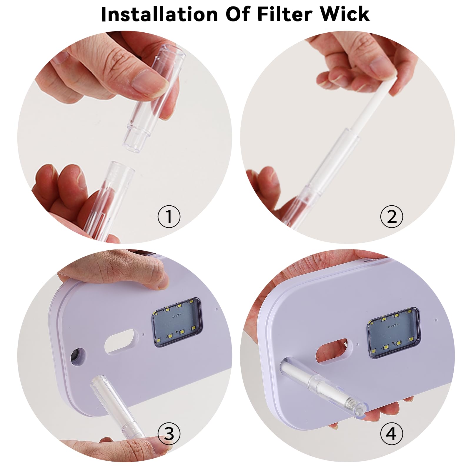 デスクトップ加湿器 加湿器 ハイブリッド加湿器 4L 卓上 上部給水 空気清浄機 消臭