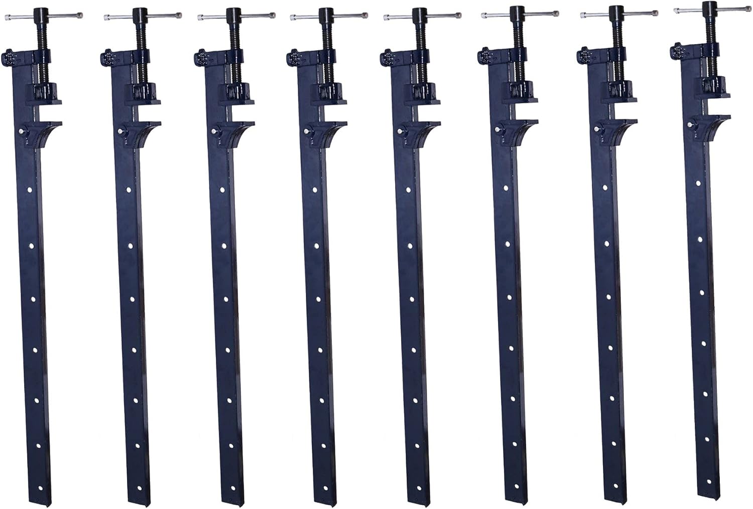 3 (900mm) Cast Iron T-Bar Sash Clamp Grip Work Holder Vice Slide Cramp 8pc