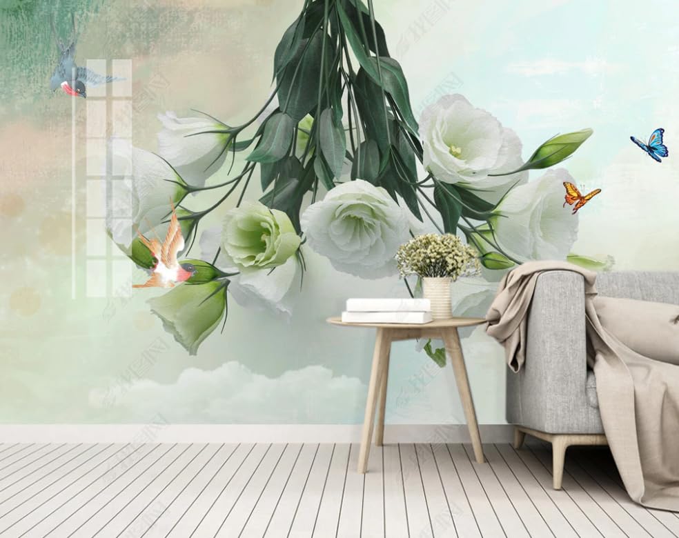 Poster géant mural plantes papier peint intissé haut de gamme