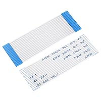 Vista 69 de uxcell Cable plano flexible, 30 mm, 1 mm de distancia entre conductores, 4 pines, cables FPC y FFC de cinta flexible para televisor LCD, audio