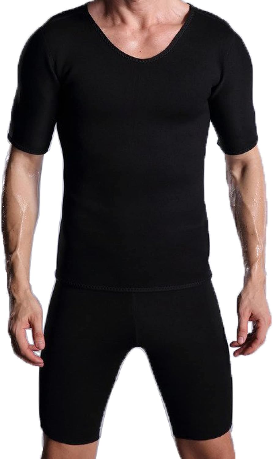 Taille Afslankend Saunavest voor Heren – Tummy Control Fat Burner Top, Sportcompressieshirts voor Gym Oefening