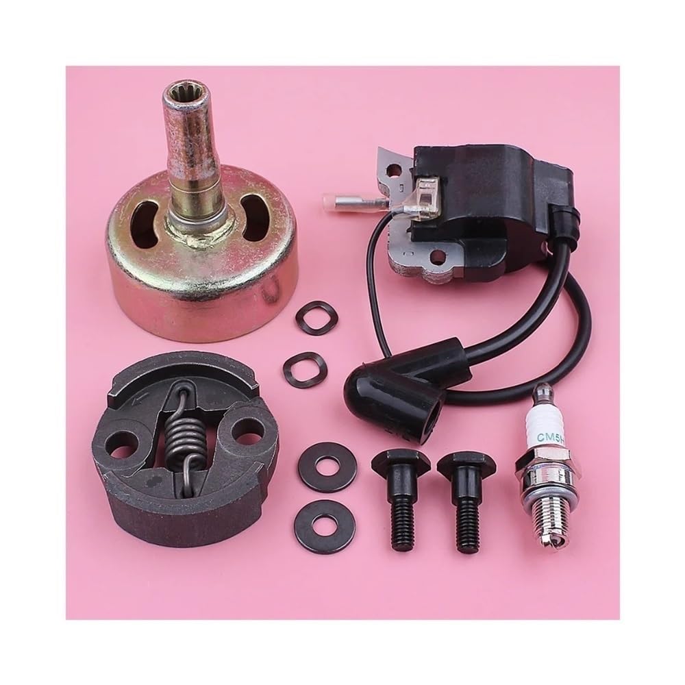 Tambour d'embrayage 9 dents : kit boulons pour moteur GX25