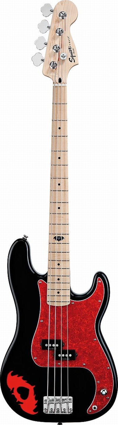 Squier by Fender Pete Wentz Precision Electric Bass Guitar, Maple