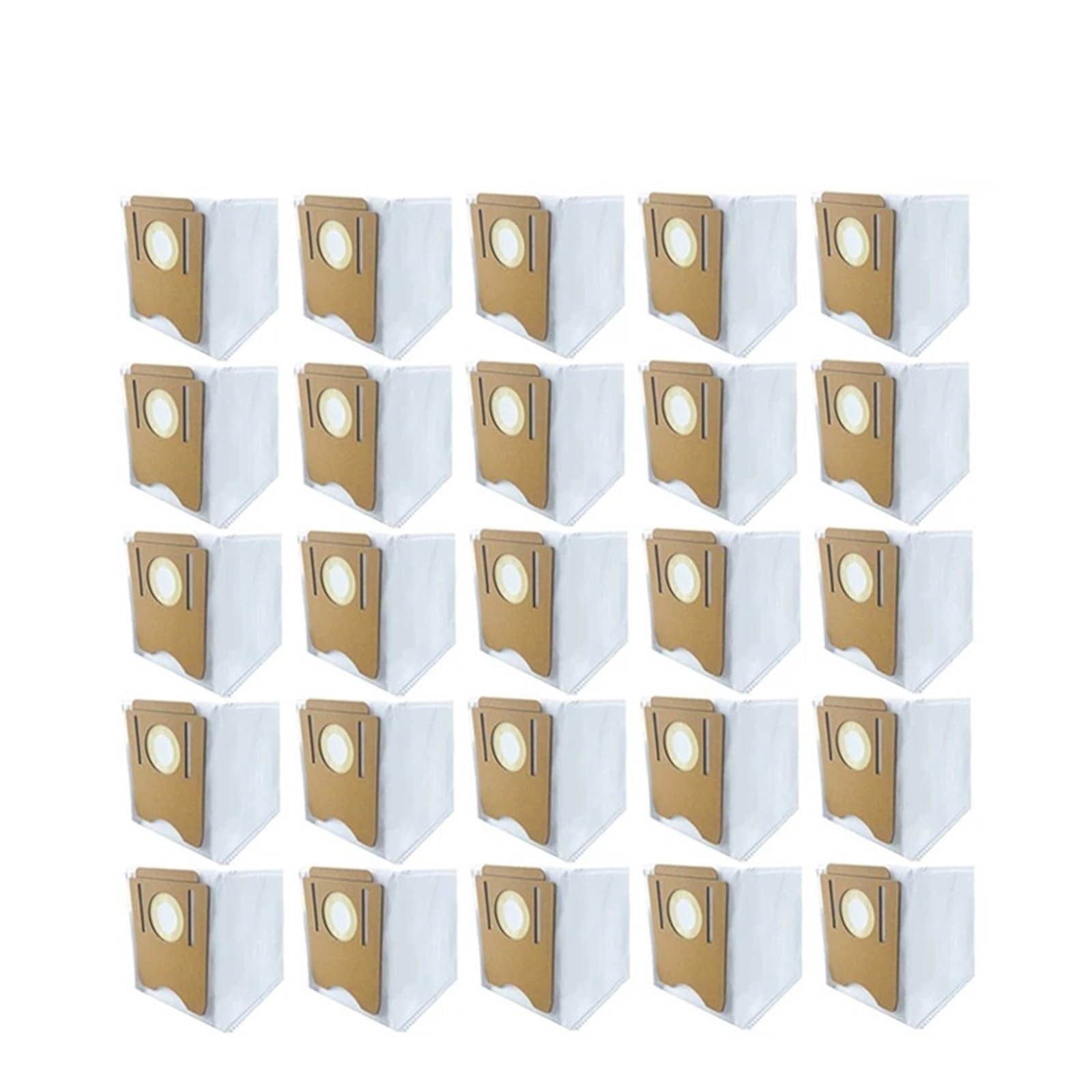 YYMYLYNOU Compatible con Midea S8 S8+ Accesorios for Bolsas de Polvo Bolsas for aspiradoras Robot Bolsas for Suciedad Repuestos reemplazables(25PCS)