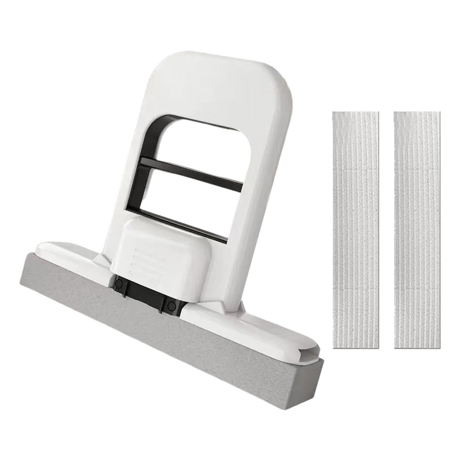 Mop with Squeeze Sponge for Kitchen Countertops and Glass Cleaning Foldable Desktop Tool for Wet and Dry Use Desktop Mop