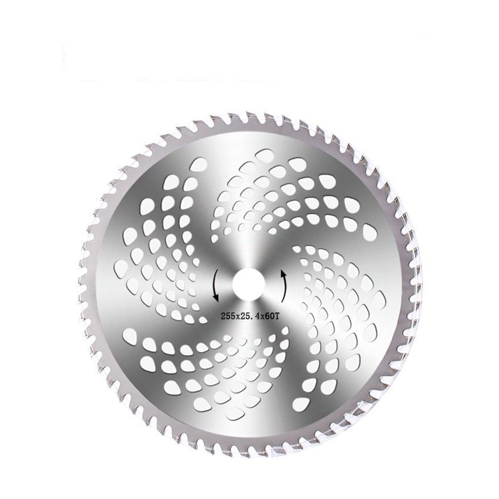 NYMFEA yaoqijie Durevole 40/60/80 DEETH Trimmer Testa Lama PROPRIE Disco for spazzole in Legno for Utensili da Giardino da rasaerba da rasaerba Lasting (Color : 60 Teeth)