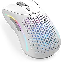 Vista 1 de Glorious Gaming - Mouse ergonómico inalámbrico modelo D 2, superligero 2.33 oz, hasta 210 horas de duración de la batería, sensor óptico de 26 K, 6