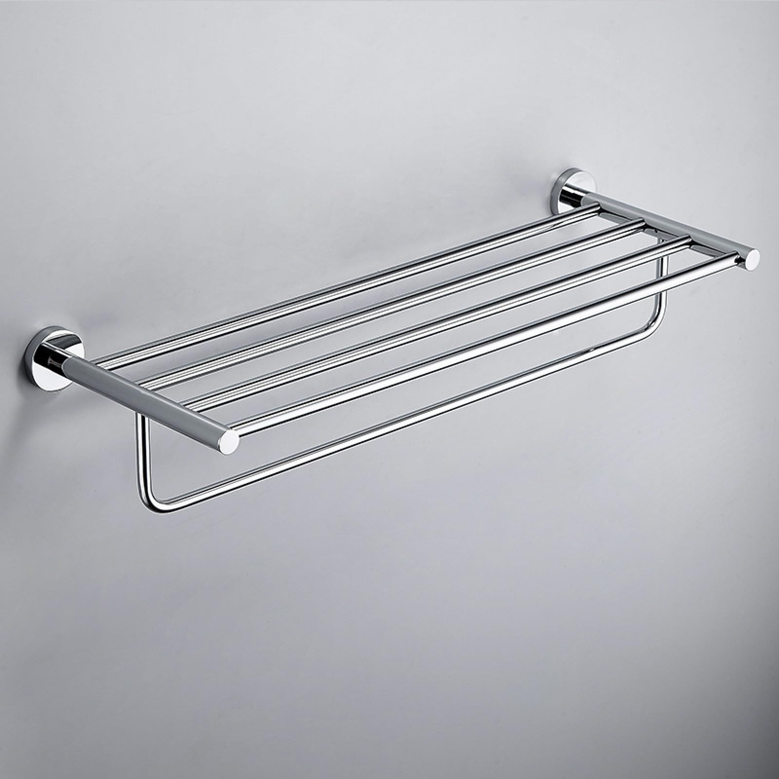 Toallero toallero Doble Varilla Simple Varilla toallero de baño Estante, Varilla Simple