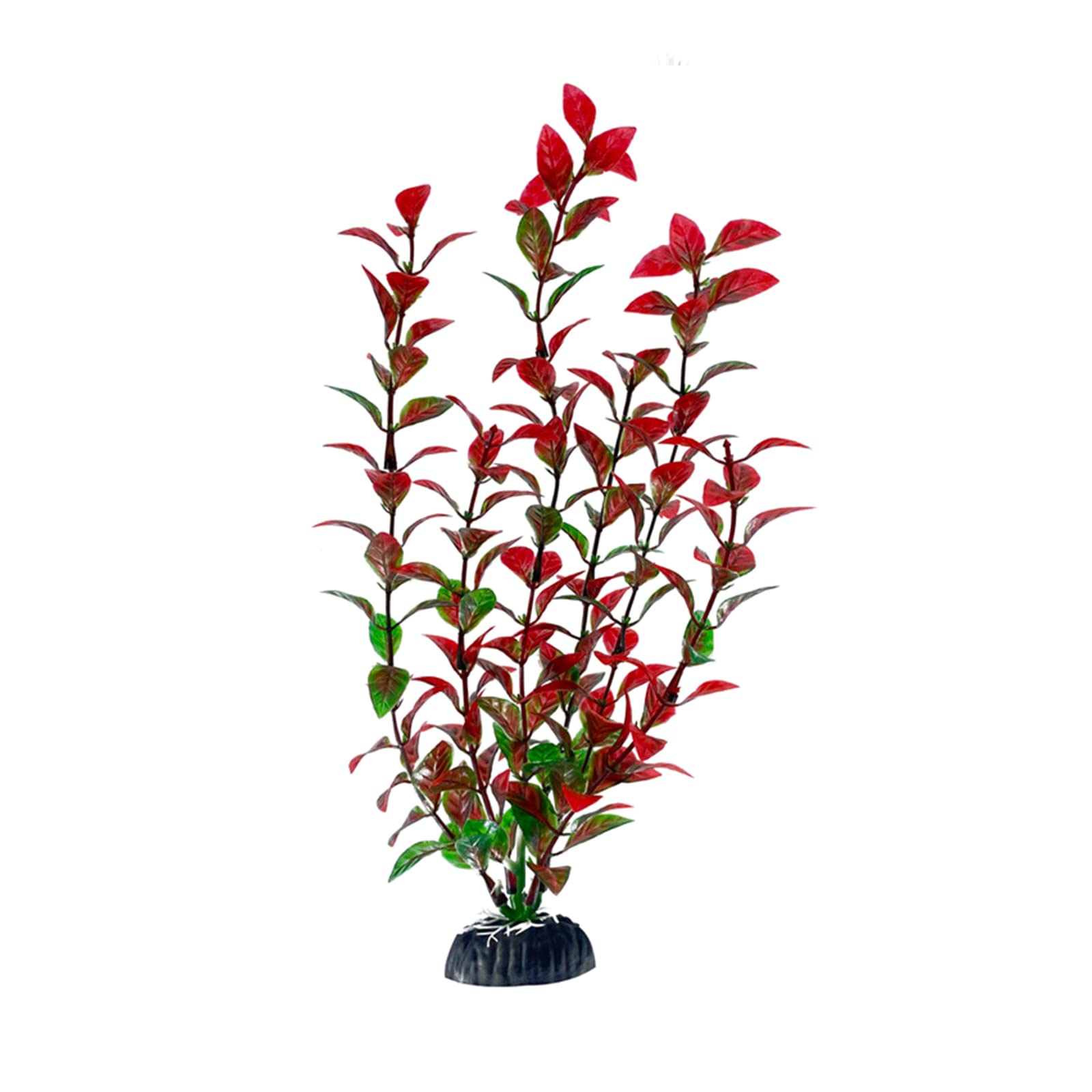 sodeber 10PCS Artificial Green Aquatic Plant Small Aquarium Decors Landscape for Beautify Aquariums Landscaping Hiding Fishtank Ornaments