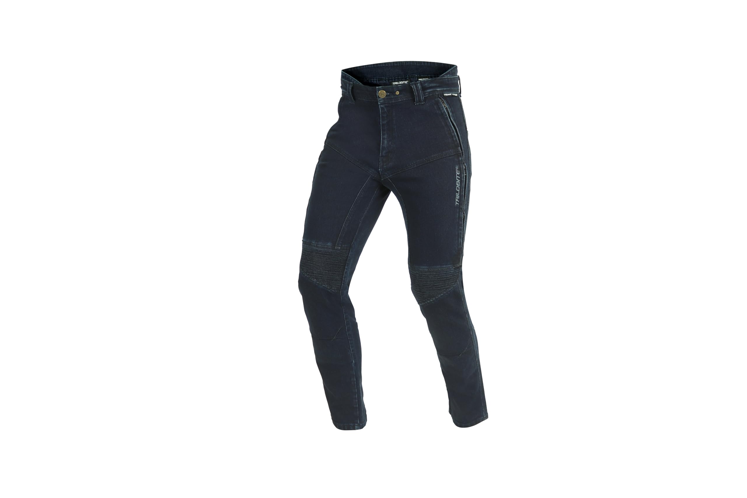 Trilobite Corsee Motorrad Jeans, dunkelblau, 36/32 | Stretch-Einsätze
