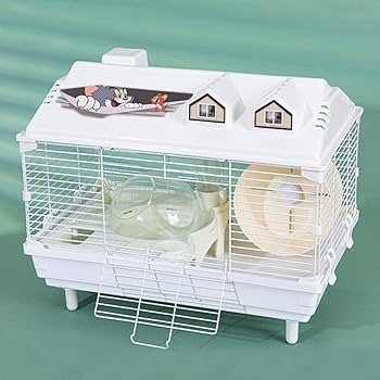 mymさま専用　大きめの小動物用ケージと回し車セット mymさま専用 大きめの小動物用ケージと回し車セット 楽天市場