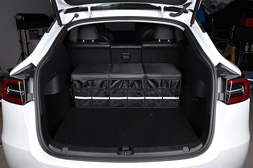 Miniatura 4 de Organizador de maletero plegable de varios compartimientos para coche, organizador de maletero para SUV, adecuado para accesorios