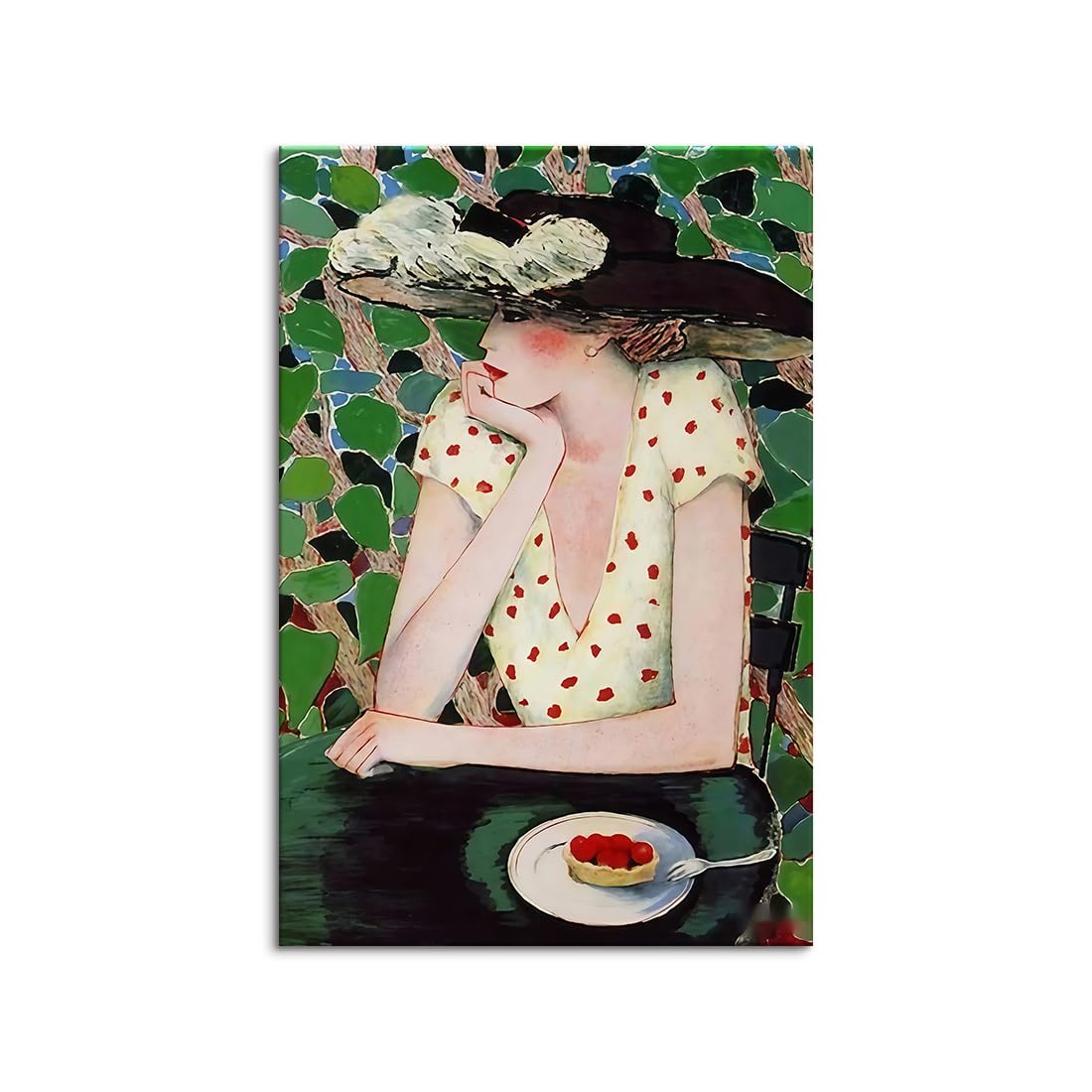 Amazon.co.jp: アートパネル 絵画 カシニョール「甘い誘惑」 壁掛け 額