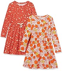Orange Ditsy/Pink Floral