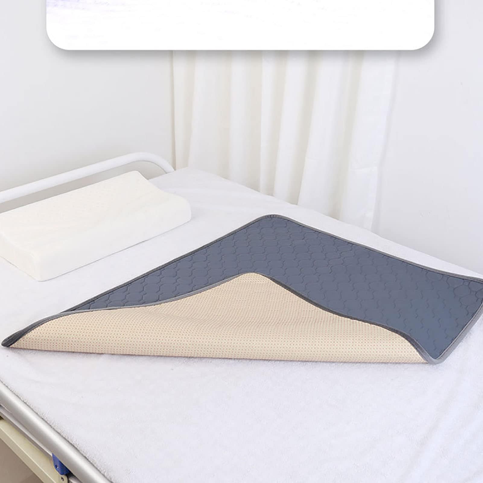 Alèse de lit imperméable et absorbante pour couchage adulte