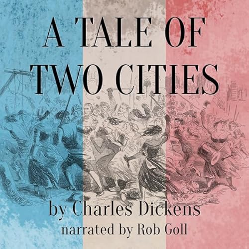 A Tale of Two Cities Audiolivro Por Charles Dickens capa