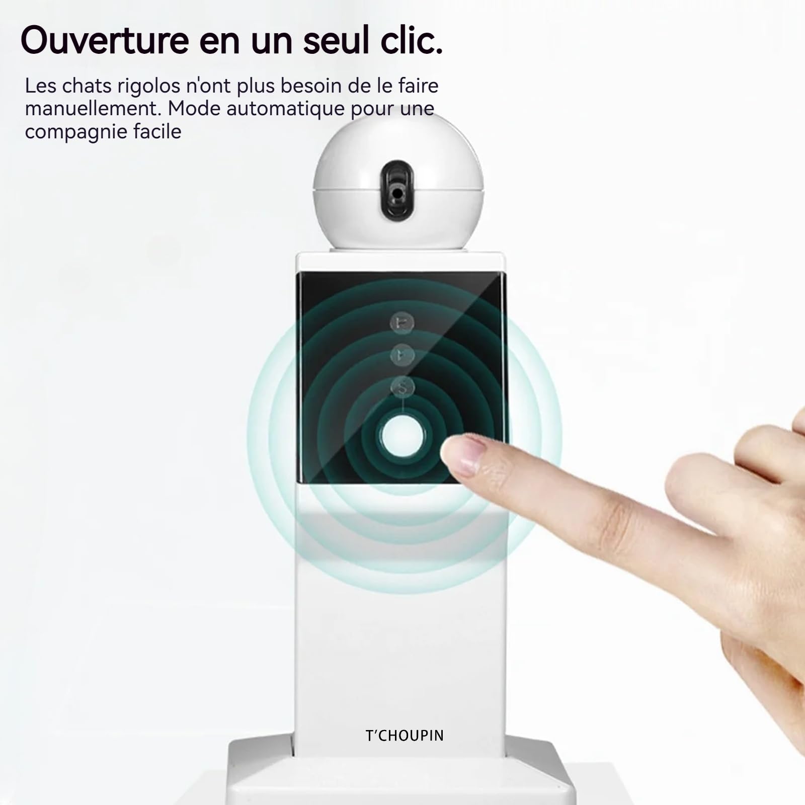 Jouet pour Chat électrique 18x9x9cm - Interactif et Stimulant - 3 Vitesses réglables - Jouet Interactif pour Chat