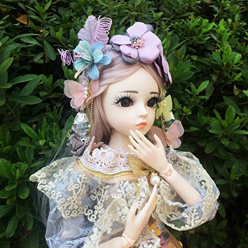 Eva Bjd 1/3 Bjd Doll Ball Mechanical Jointed Doll 24In Princess Sd Doll With Makeup + Full Accessories (Carina) #TOP7