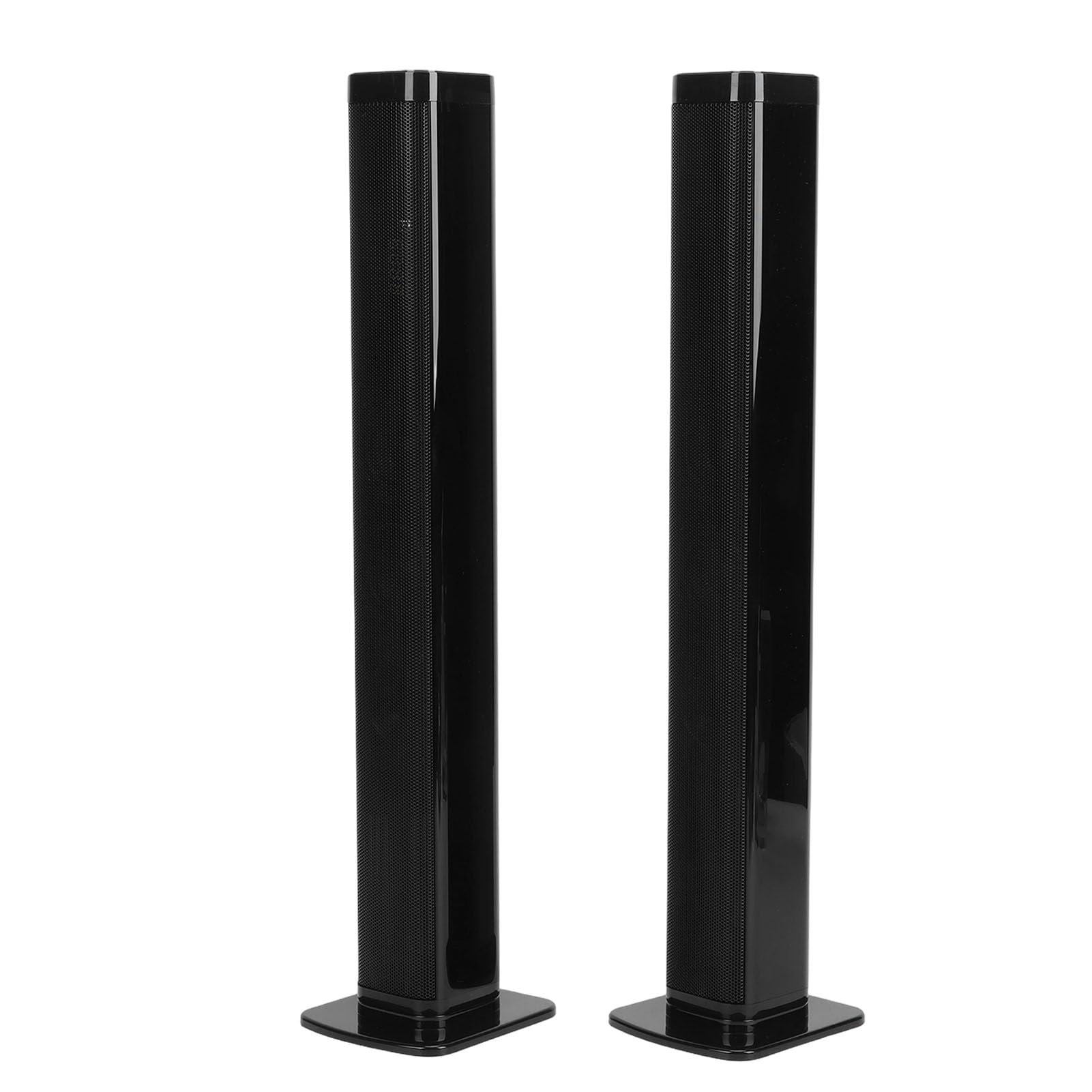 Odłączany Głośnik do Telewizora, Odłączany Soundbar 2 W 1 ze Wzmocnieniem Głośności o 40 W, Bas 3D Surround, Bluetooth 5.0, Optyczne Wejścia AUX USB, Pilot Zdalnego Sterowania (wtyczka UE)