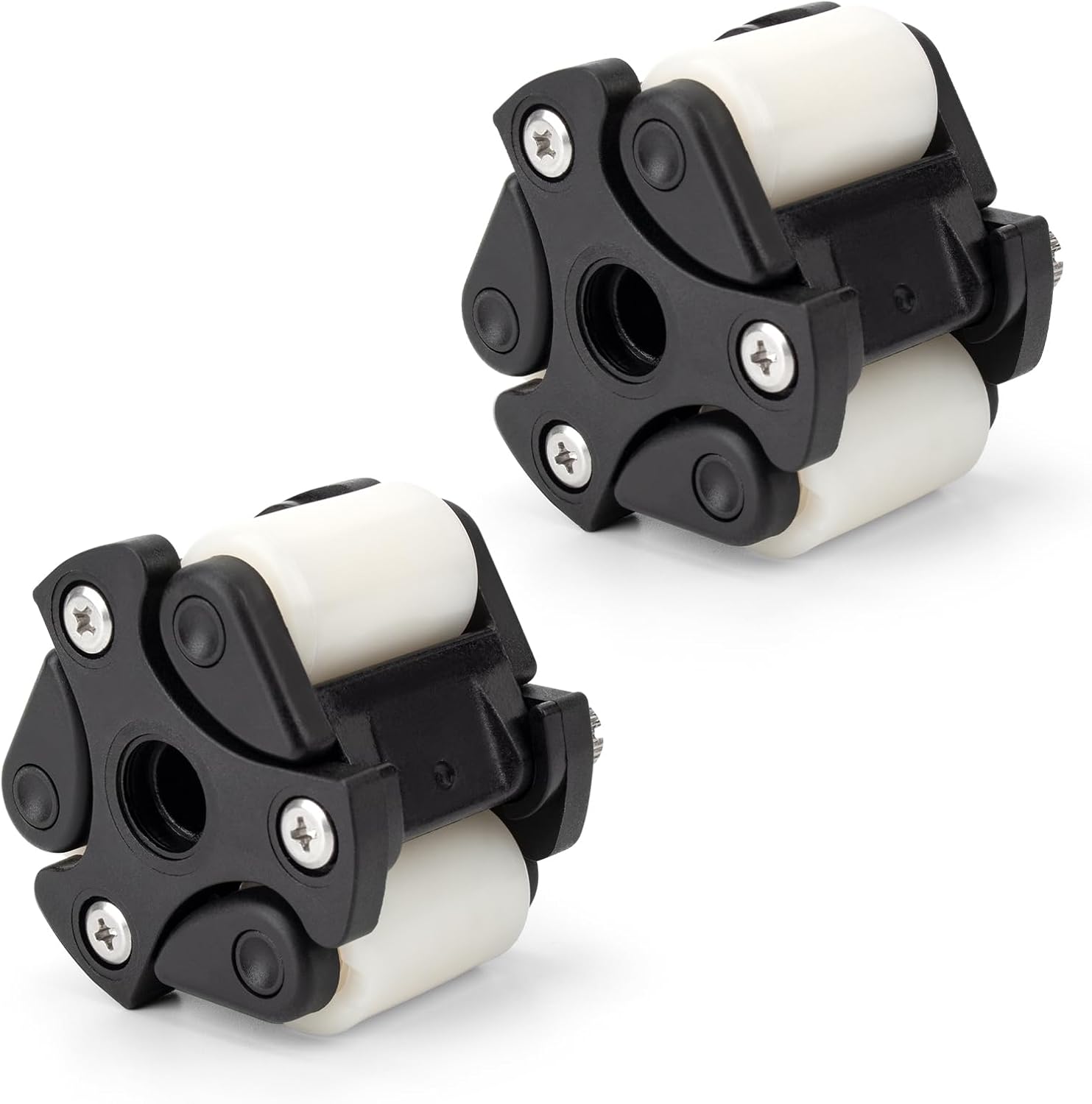 Two Pack Pump Roller Assembly QP500 Quickpro Compatible with Classic, SVP & M128 Series Pumps, Replacement for Pump Roller Wear & Tear
