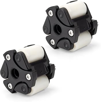 Two Pack Pump Roller Assembly QP500 Quickpro Compatible with Classic, SVP & M128 Series Pumps, Replacement for Pump Roller Wear & Tear