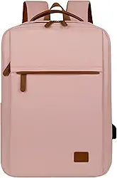 Mochila de Viagem Feminina Com Grande Capacidade Negócio Escolar Impermeável e Resistente Nylon 14-15,6 Polegadas Saco de Laptop Interface de Carregamento USB Multifuncional