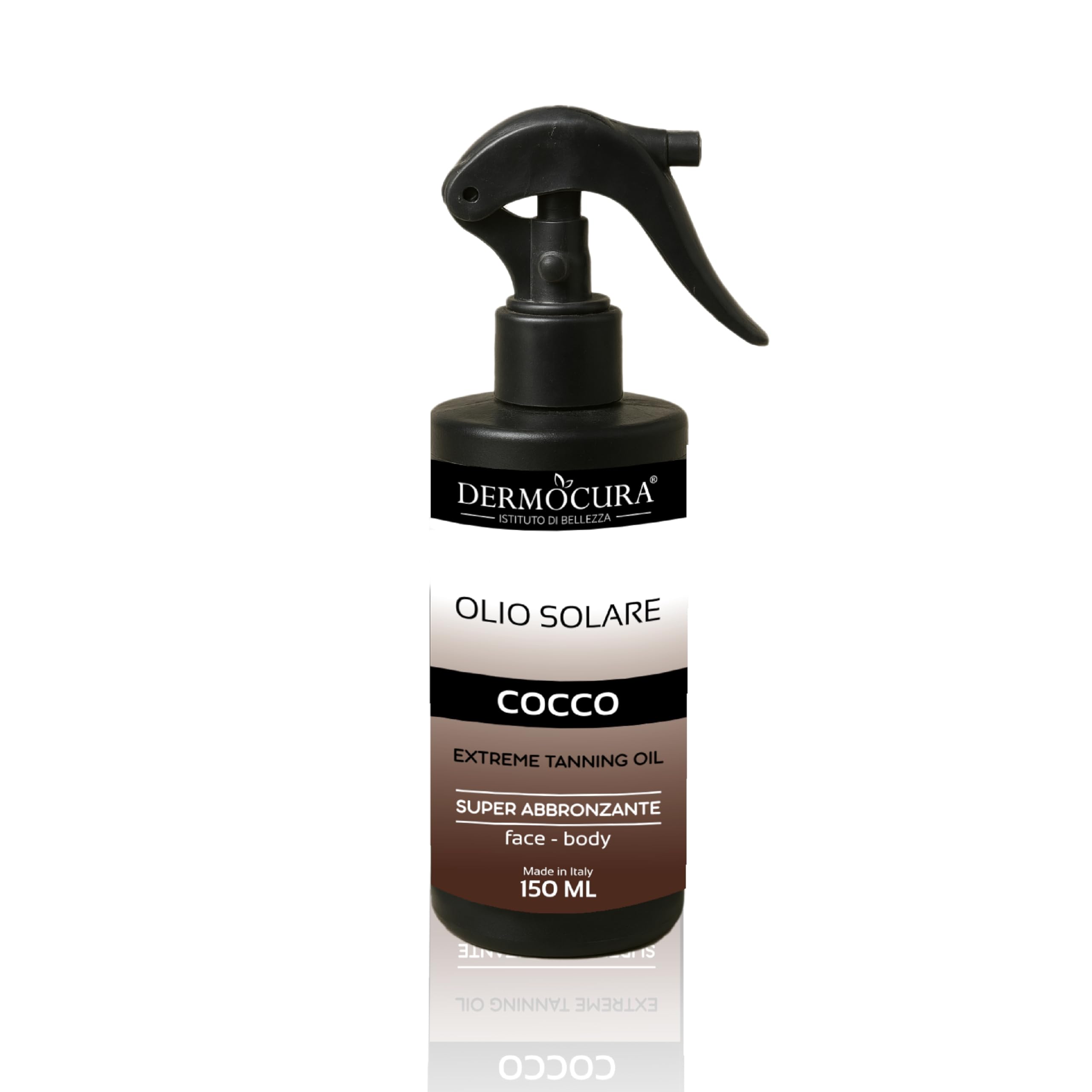 Dermocura Olio Super Abbronzante Corpo Estremo al Cocco, Spray Idroante per Abbronzatura Intensa e Lunga Durata - 150 ml