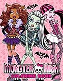  Monster High Coloring Book: A Perfect Coloring Book For Everyone To Color, Develop Critical Skills, And Have Fun With Many Unique Illustrations Of Monster High