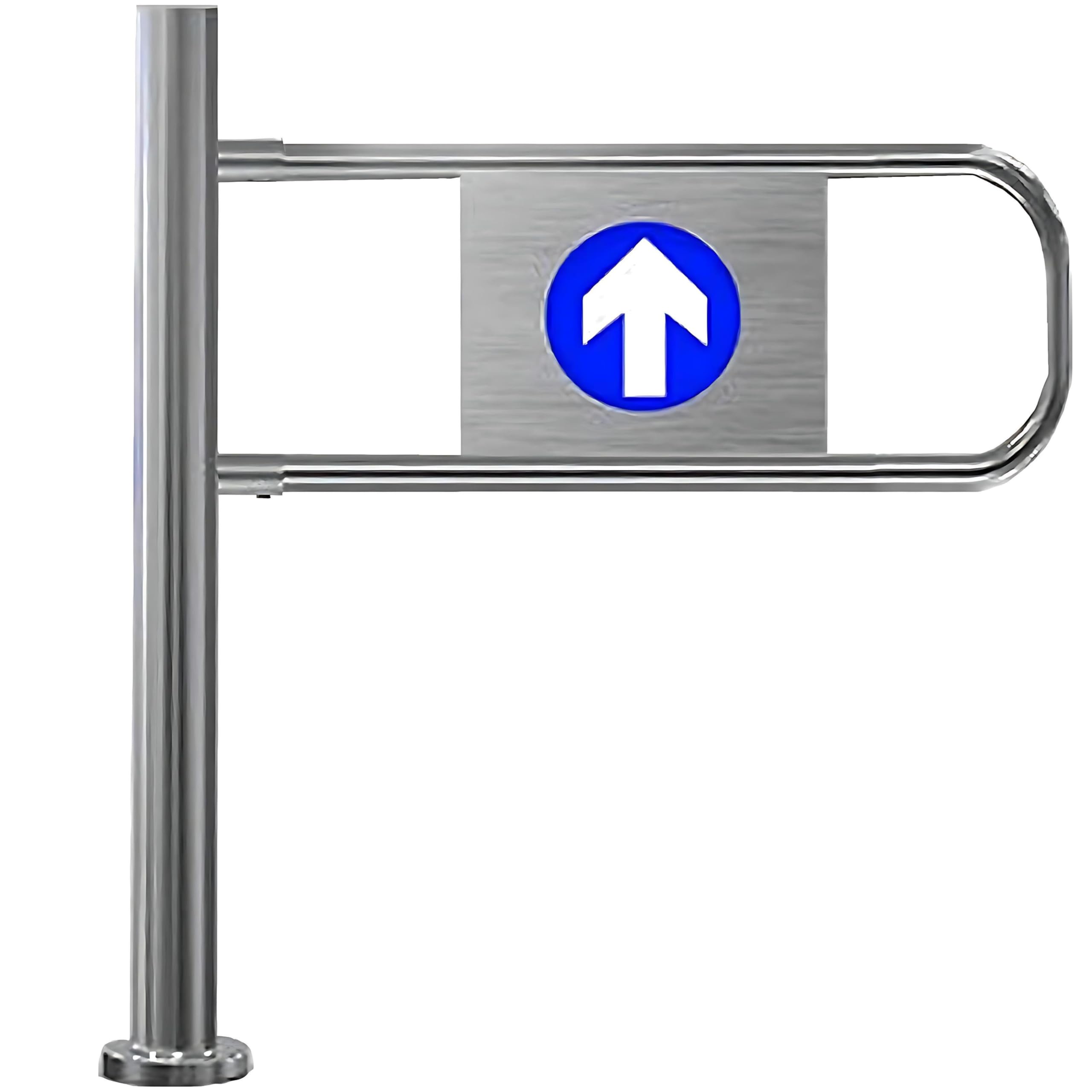 Portail battant automatique 100 cm en acier extérieur pour entrepôt