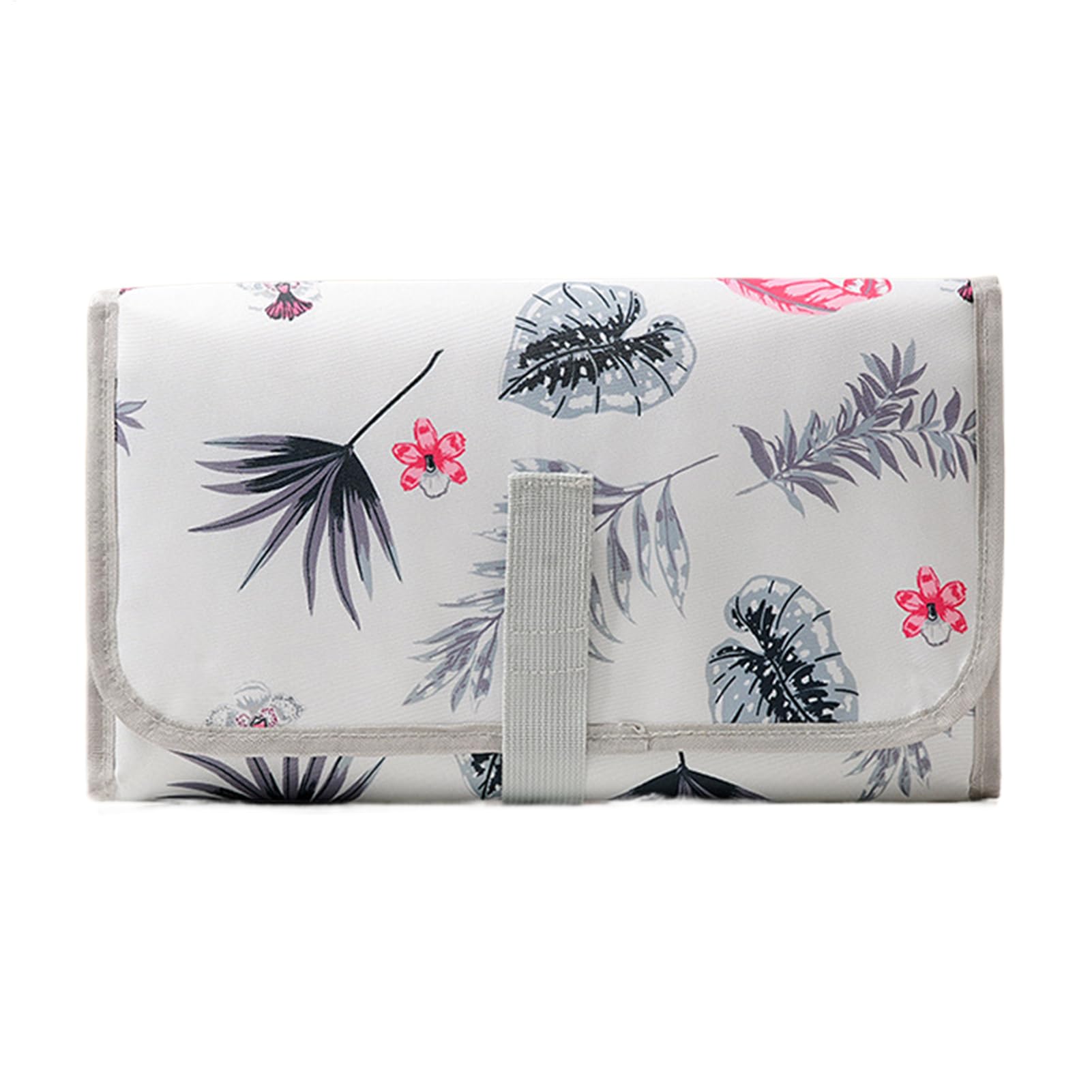 Baby Changing Mat,Waterproof Diaper Changing Mat | Foldable Travel Accessories with Wipes Pocket for Stroller Boy Girl Parents Dad Nursery Daycare Hospital Airplane