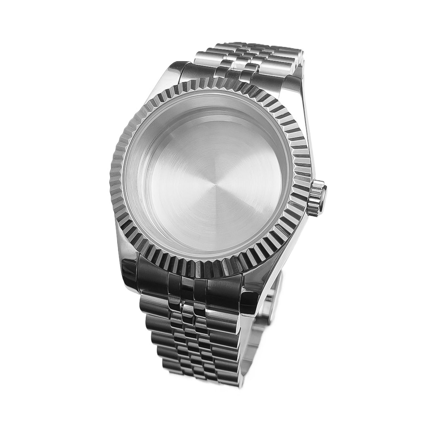 36 mm/39 mm szafirowe szkło męskie etui na zegarek nadaje się do ruchu NH35 NH36 NH34 wodoodporna stal nierdzewna